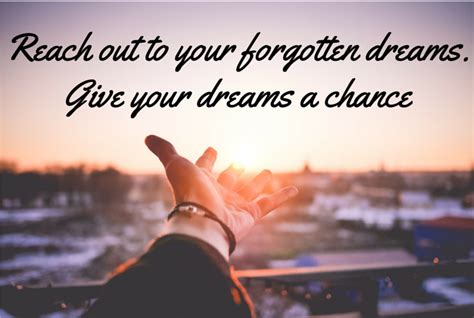 give your dreams a chance.